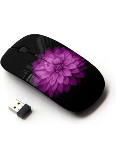 KOOLmouse [ Optical 2.4G Wireless Mouse [ Purple Lilac Petal Floral Flower Minimalist ]