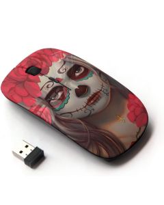 KOOLmouse [ Optical 2.4G Wireless Mouse [ Candy Skull Woman Pink Pretty ]