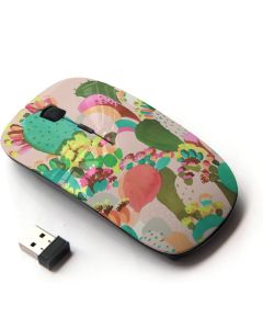 KOOLmouse [ Optical 2.4G Wireless Mouse [ Cactus Painting Colorful Mexico Art ]